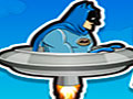 Batman Adventure - Ajude o Batman pilotar a nave. Recolha o sÃ­mbolo espalhado pelo cenÃ¡rio, encontre a chave para abrir o portal mÃ¡gico e tenha muito cuidado para nÃ£o colidir sua aeronave.