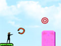 Jogo Online - Boomeranger, Um game dividido em 25 níveis no qual o seu objetivo é lançar os Bumerangues em direção aos alvos que estão espalhados em locais desafiadores do cenário. Tente completar os estágios com poucos lançamentos. Acumule pontos e divirta-se!