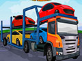 Car Carrier Trailer 2 - Pilote um caminhão cegonheiro pela pista. Leve o veículo até a área indicada, depois realize a tarefa indicada para completar toda a ação do jogo.