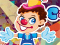 Jogo - Circus Clown Show, Neste game Você tem que equilibrar o palhaço em cima da bola o maior tempo possível sem deixa-lo cair em nenhum momento. Movimente-se de um lado ao outro para pegar os objetos que caem e marcar muitos pontos.