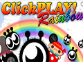 Clickplay Rainbow - Encontre pelo cenário o botão de play. Retire o que for preciso para encontrar o alvo, clique sobre o objeto para aparecer e fique atento pois ele pode estar em lugar que você menos espera.