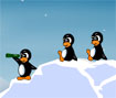 Atinja os pinguins inimigos que se encontrar do outro lado, em cima de um icebergs, seja rápido para que eles não te derrube primeiro.