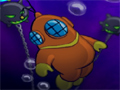 Neste jogo você tem que ajudar o mergulhador a escapar de todos os perigos que tem no fundo do mar.