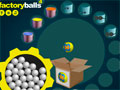 Factory Balls 4 - Você é um dos funcionários de uma fábrica de bolas. Sua missão é fazer cada uma de acordo com sua caixa correspondente, seja rápido e esperto para dar conta da produção.