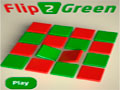 Flip 2 Green - VocÃª vai precisar de muita atenÃ§Ã£o nesse jogo. Clique sobre os blocos para deixar todos em um sÃ³ tom, observe as dicas para nÃ£o errar e tente fazer tudo em apenas uma tentativa.
