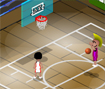 Jogue uma partida de basquete diferente, aqui você pode dar muita porrada no seu adversário para roubar a bola e fazer pontos. 
