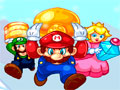 Mario Ice Treasure - Os amigos de Mario encontraram o tesouro de Bowser. Sua missão é ajudá-los ao escapar das armadilhas do vilão, coloque os blocos em pontos estratégicos do cenário.Divirta-se com esse novo game do Mario Bros.