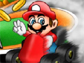 Jogo de corrida de Karts com os amigos do Super Mario, escolha o seu personagem e pilote seu carro nesta corrida.