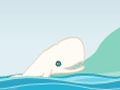 Ajude a baleia branca a crescer e desenvolver-se. Encontre comida nesse imenso oceano sempre atento para nÃ£o ser atingido pelos pescadores e subir sempre que necessÃ¡rio para que ela respire.