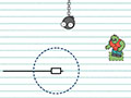 Paper Chains Angry Monsters - Use o seu raciocÃ­nio para lanÃ§ar o personagem atÃ© a bomba. Descubra uma forma fÃ¡cil e Ã¡gil para completar cada nÃ­vel do jogo, utilize a gravidade ao seu favor.