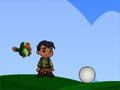 Jogo Pirate Golf Adventure, Jogue uma partida de Golf com o filho de um pirata, seu objetivo Ã© recolher todas as moedas que estiver no caminho e depositar a bola de canhÃ£o no local demarcado com a bandeira, complete todos os nÃ­veis deste game.