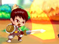 Jogo Sword, Os pequenos guerreiros receberam a missão de combater diversos inimigos. Sua missão é ajuda-los a combater todo o mau que aparecer em sua frente, teste suas habilidades com a espada e realize seus combos ao atacar seus adversários.