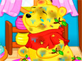 Winnie The Pooh Doctor - Ajude o Pooh que foi atacado por abelhas furiosas. Cuide dos ferimentos do urso com todo carinho, siga cada passo para que ele pare de sofrer e sentir tanta dor.